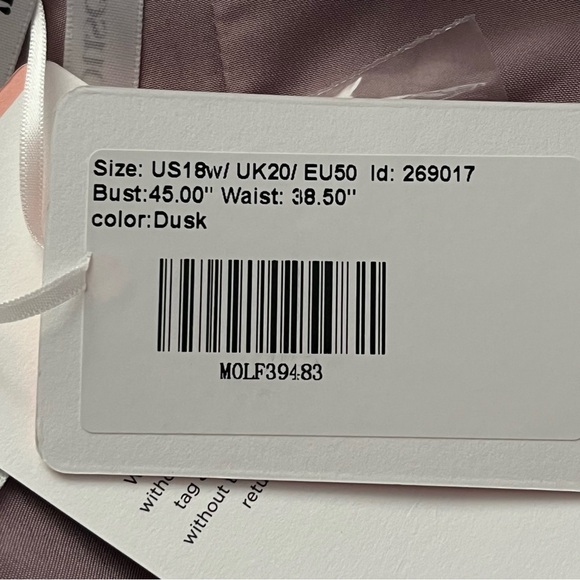 JJ’s HOUSE DRESS A- line Scoop Asymmetrical Chiffon Evening Dress - Picture 13 of 13